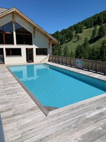 Appt Le Hameau Des Rennes 4 Etoiles Pieds Des Pistes Piscine Interieure Exterieure Appartement Vars  Buitenkant foto